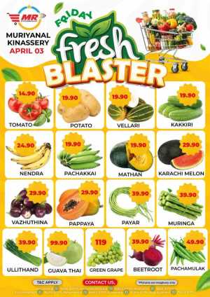 Fresh blasters In MR Hypermarket Calicut